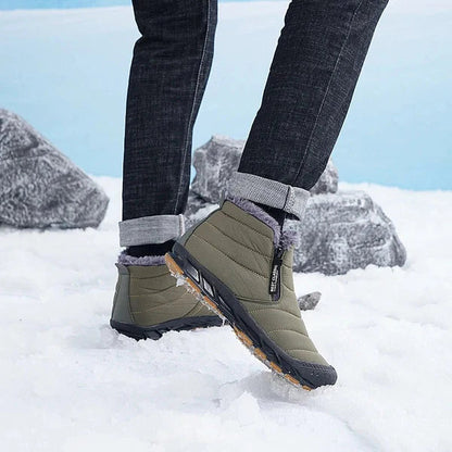 Frostpeak – wasserdichte winterstiefel mit warmem futter