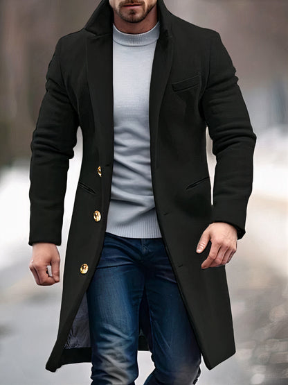 Zeke | Manteau classique à coupe ajustée für Männer