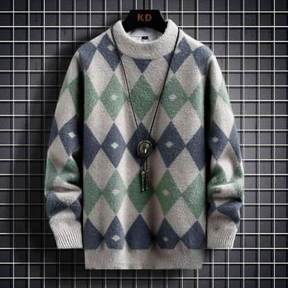 Rainier | Eleganter Pullover mit Rundhalsausschnitt für Herren