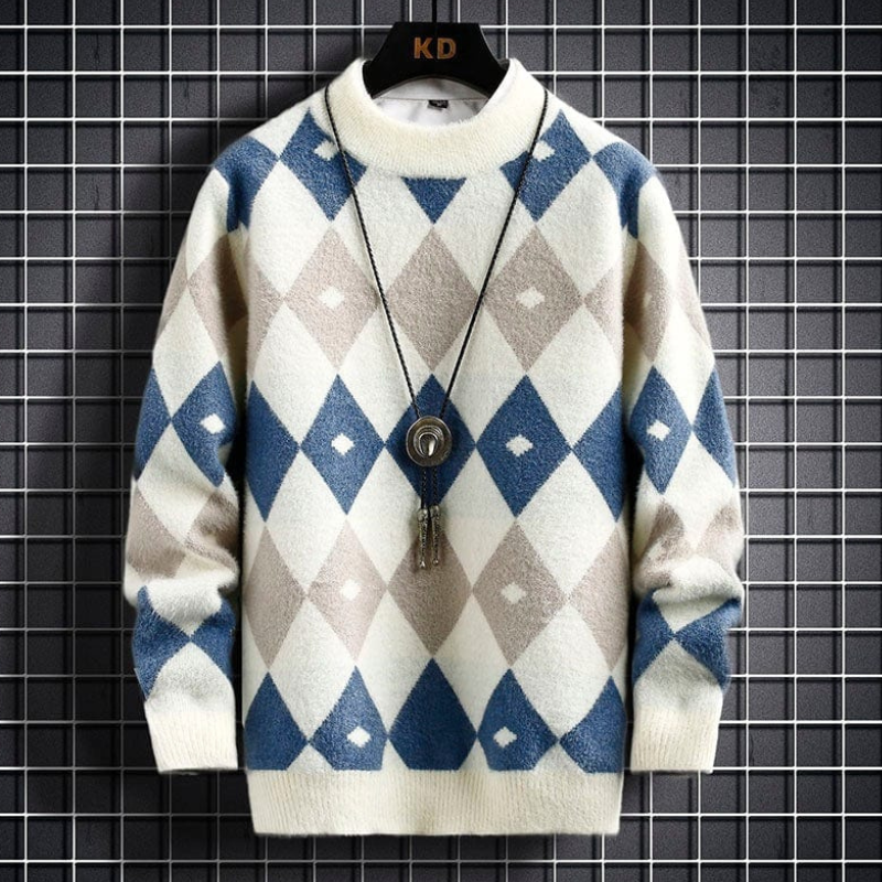 Rainier | Eleganter Pullover mit Rundhalsausschnitt für Herren