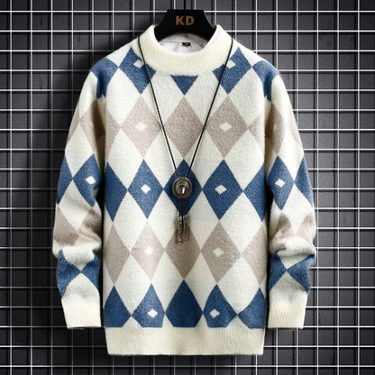 Rainier | Eleganter Pullover mit Rundhalsausschnitt für Herren