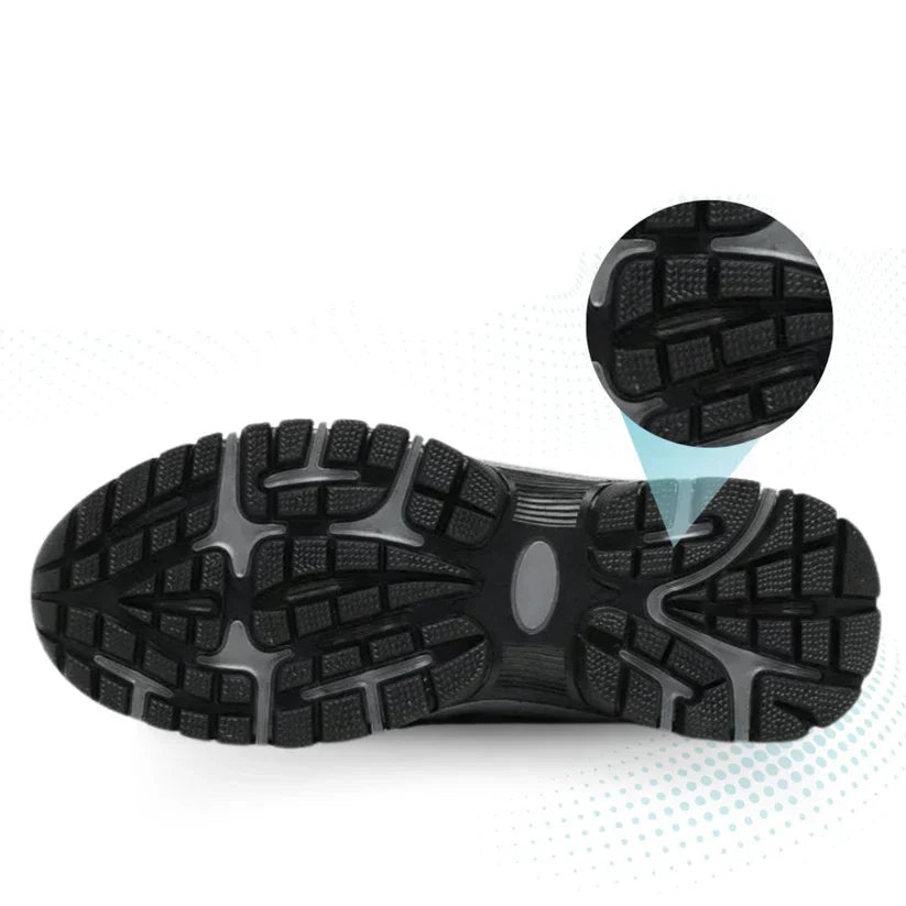 Torben – outdoor slip-on schuhe aus wildleder mit gummisohle