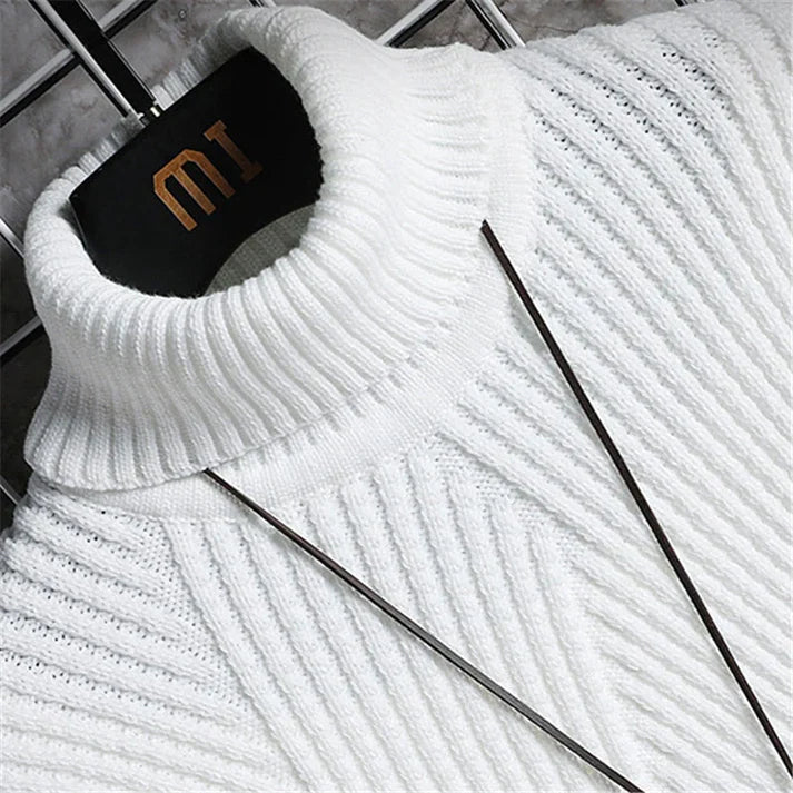 Titan-rollkragenpullover - modischer herrenstrickpullover