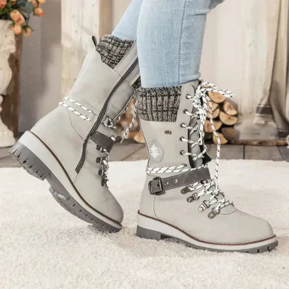 Regina – wasserdichte winterstiefel mit komfort und sicherem grip