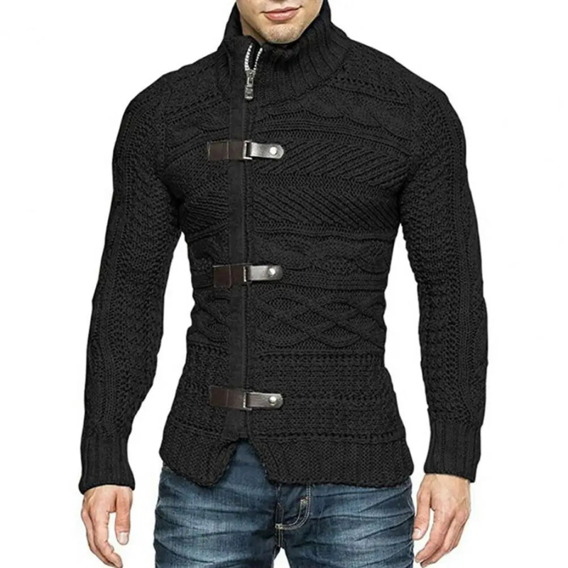 Prince | Rollkragenpullover aus Strick mit eleganter Struktur für Herren