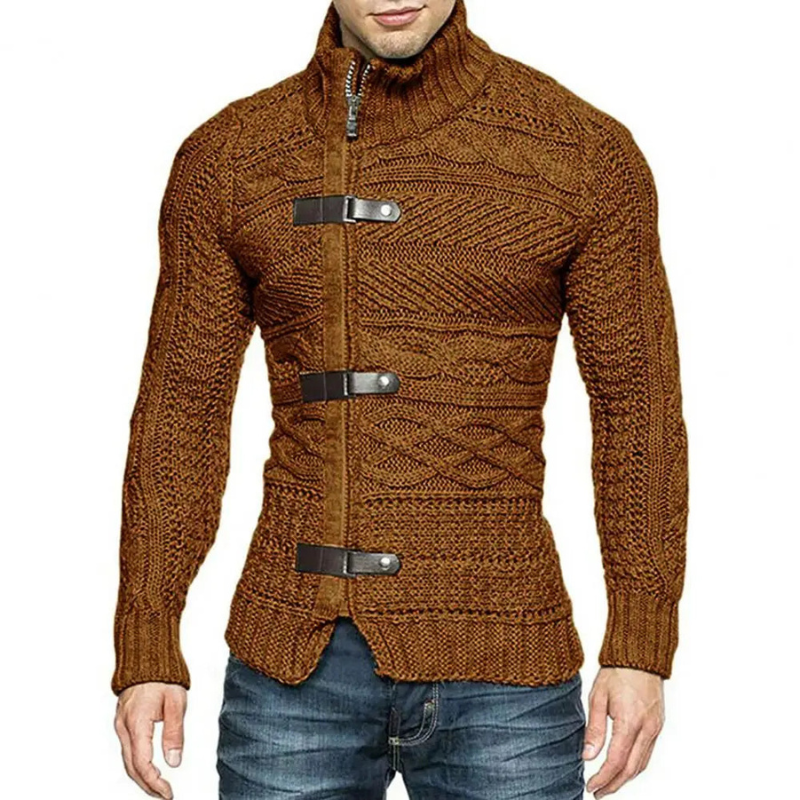 Prince | Rollkragenpullover aus Strick mit eleganter Struktur für Herren