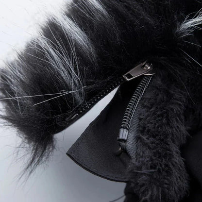 Wolfgang – warmer steppmantel mit kapuze, wind- & wasserabweisend