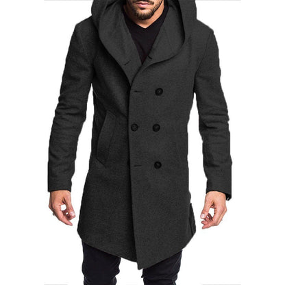Lorenzo – lange winterjacke für herren